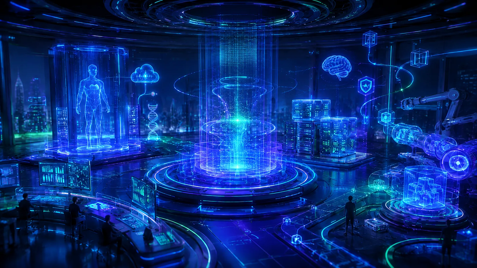 科研指挥与数据中枢：算力实时监控与统一调度